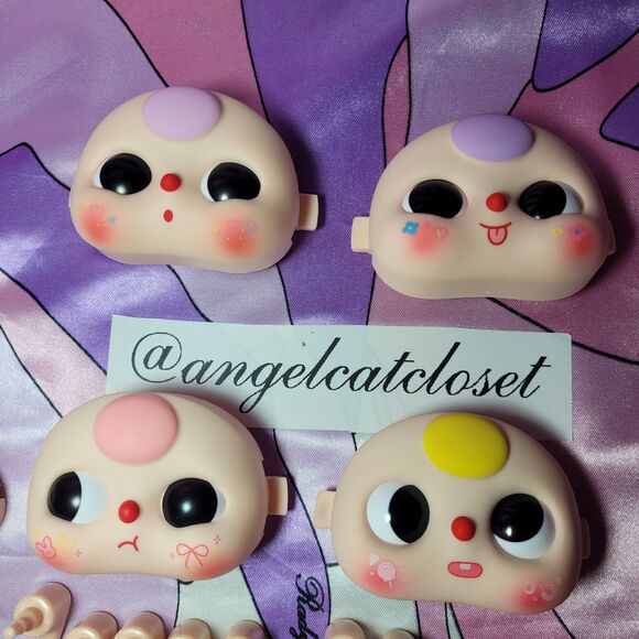 Read Desc Baby Three Plush Toy 100% Face Lot Parts Hands Feet Custom Labubu Y2K - Picture 8 of 16